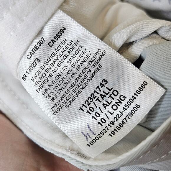 Wrangler Womens Size 10 Angler Pant ATG All Terrain Gear Gray Mist UPF 40 - Picture 11 of 12